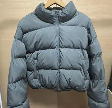 숏 기장 다운 자켓