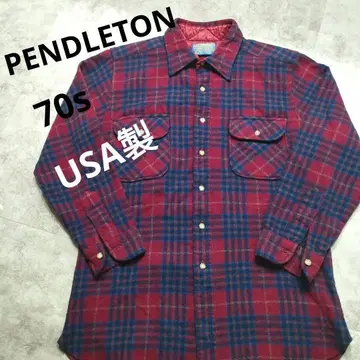 펜들턴 PENDLETON 울 셔츠 USA제 퀼팅 안감 XL