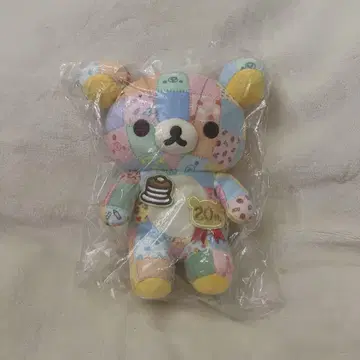 리락쿠마 20주년 기념 패치워크 봉제 인형 리락쿠마