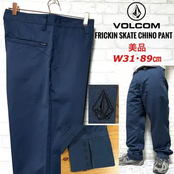 새상품급 VOLCOM 스케이트 와이드 치노 팬츠 워크 팬츠