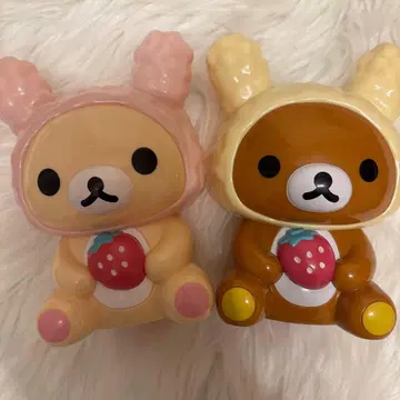 리락쿠마 코리락쿠마 딸기 저금통 초레어 산엑스