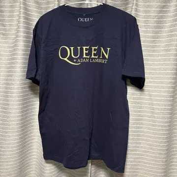QUEEN + ADAM LAMBERT 티셔츠 L 사이즈 네이비