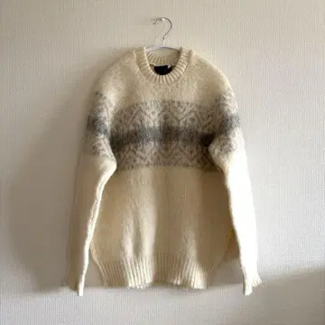 아이슬란드 니트 스웨터 노르딕 무늬 북유럽 빈티지