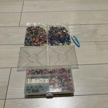 펄러비즈 세트 다색 수납 케이스 포함