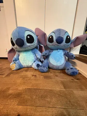 스티치 봉제 인형 30cm 40cm 2체