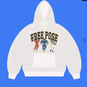 jackpot market free pose 후드티 L