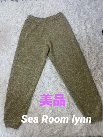 [ 새상품급 ] Sea Room lynn 니트 조거 팬츠 S