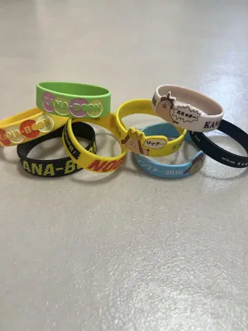 KANA-BOON 러버 밴드 세트