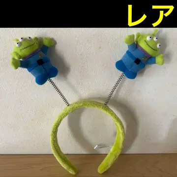 도쿄 디즈니랜드 리틀 그린맨 머리띠 레어