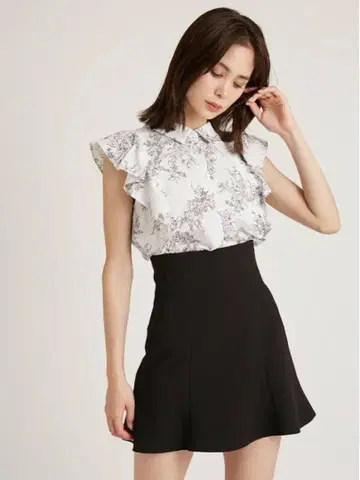 snidel 플레어 미니스커트 숏 팬츠