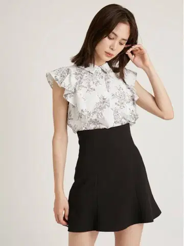 snidel 플레어 미니스커트 숏 팬츠