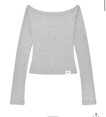 glowny 그레이 오프숄더