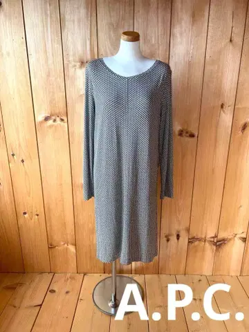 아페쎄/A.P.C./원피스/긴팔/M/레이온 폴리우레탄/베이지