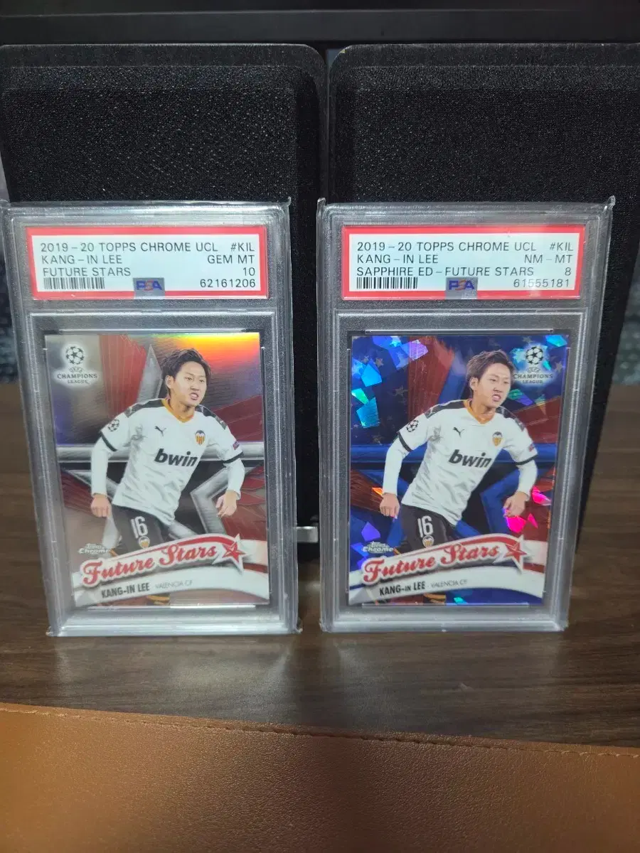 2019 이강인 Topps 카드 PSA GEM MT 10