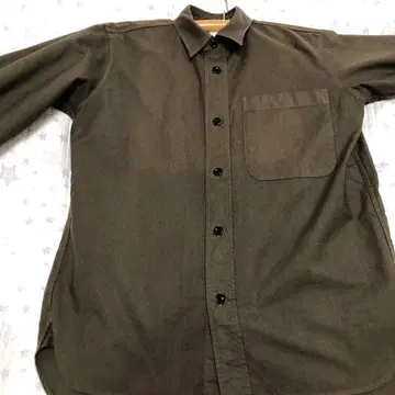 MHL. 다크 브라운 긴팔 셔츠 (하자 있음)