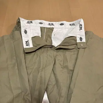 Dickies 874 오리지널 핏 데님 카키