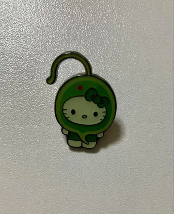 모키티 핀 배지 만박 오사카 우치와히게무시