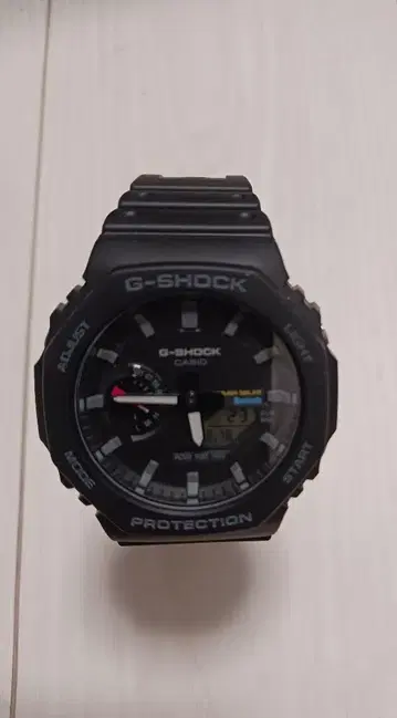 CASIO G-SHOCK 블랙 솔라 손목시계 GA-B2100-1AER