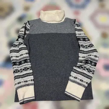 LANDS END 노르딕 캐시미어 100% 스웨터 랜드스엔드