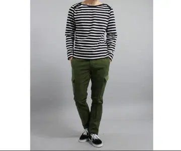 JOHNBULL 슬림 스트레치 카고 팬츠