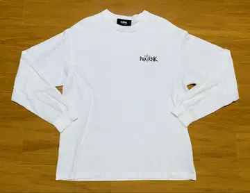 PHATRNK 롱T 화이트