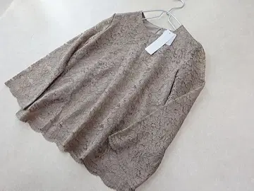 가마쿠라 셔츠 레이스 블라우스 7호