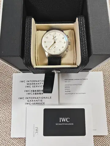 IWC IW371445 포르투기제 크로노그래프 자동 와인딩