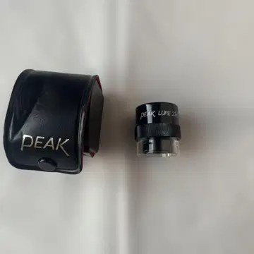 PEAK LUPE 22x 돋보기 케이스 포함