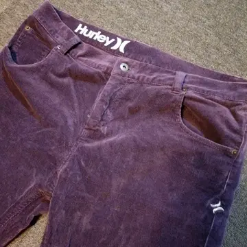 hurley 코듀로이 슬림 팬츠 34