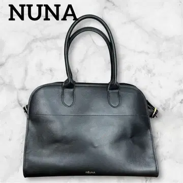 [ 새상품급 ] NUNA  백 업무 블랙 A4 수납 가능 비즈니스백 블랙