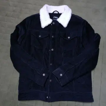 ZARA 코듀로이 자켓 보아 안감