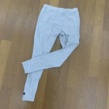 MARY QUANT 그레이 스패츠 꽃 자수
