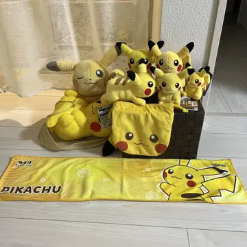 포켓몬 피카츄 봉제 인형 묶음 판매 7세트