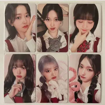 IVE SWITCH LOVED IVE ver. 봉입 트레이딩 카드 6장
