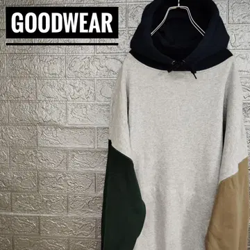 굿웨어 Goodwear 빅 사이즈 구제 의류 후드 맨투맨 M