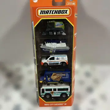 MATCHBOX MBX CITY DRIVERS IV 4대 세트