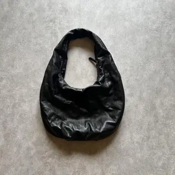 archive grunge shoulder bag y2k black