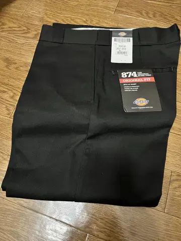 Dickies 874 오리지널 핏 블랙 30 x 30