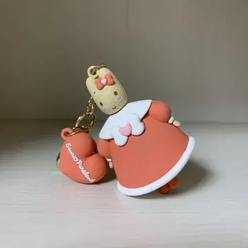 산리오 퓨로랜드 마론 크림 키링