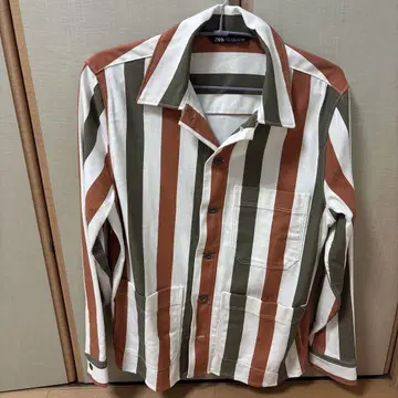 시착만 한 상품! ZARA 스트라이프 긴팔 셔츠 M