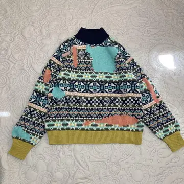 미나 페르호넨 핸드 니트 tuhma 하이넥 모헤어 알파카