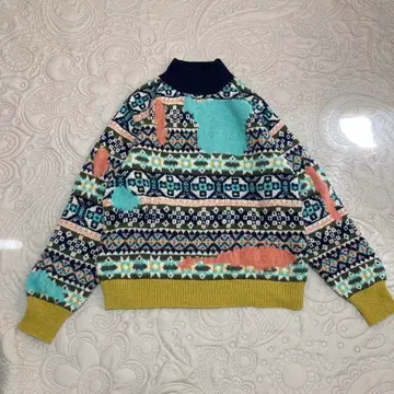 미나 페르호넨 핸드 니트 tuhma 하이넥 모헤어 알파카