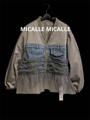 [ MICALLE MICALLE ] 이소재 도킹 자켓 하자품