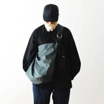 yorozu 요로즈 이로하타스키 숄더 그레이 나일론