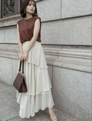 아뉴앙스 랜덤 헤임 캉캉 스커트