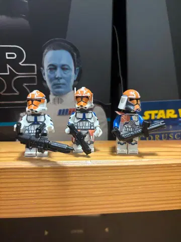 LEGO 스타 워즈 커스텀 501대대 아소카 페인트