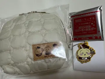 코코스 치이카와 퀼팅 파우치 러버 키링 토끼