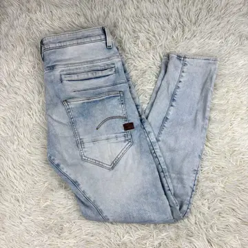 G-STAR RAW D-STAQ 3D 슬림 W30 L32 하늘색 M