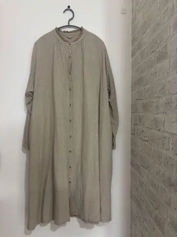 사만사 모스모스 옷깃 레이스가 귀여운 밴드 카라 원피스
