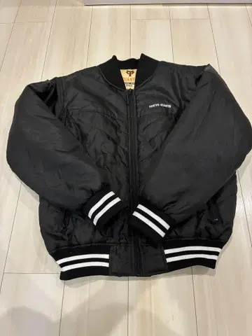 도쿄 자이언츠 MA-1 블랙 자켓 프리 사이즈